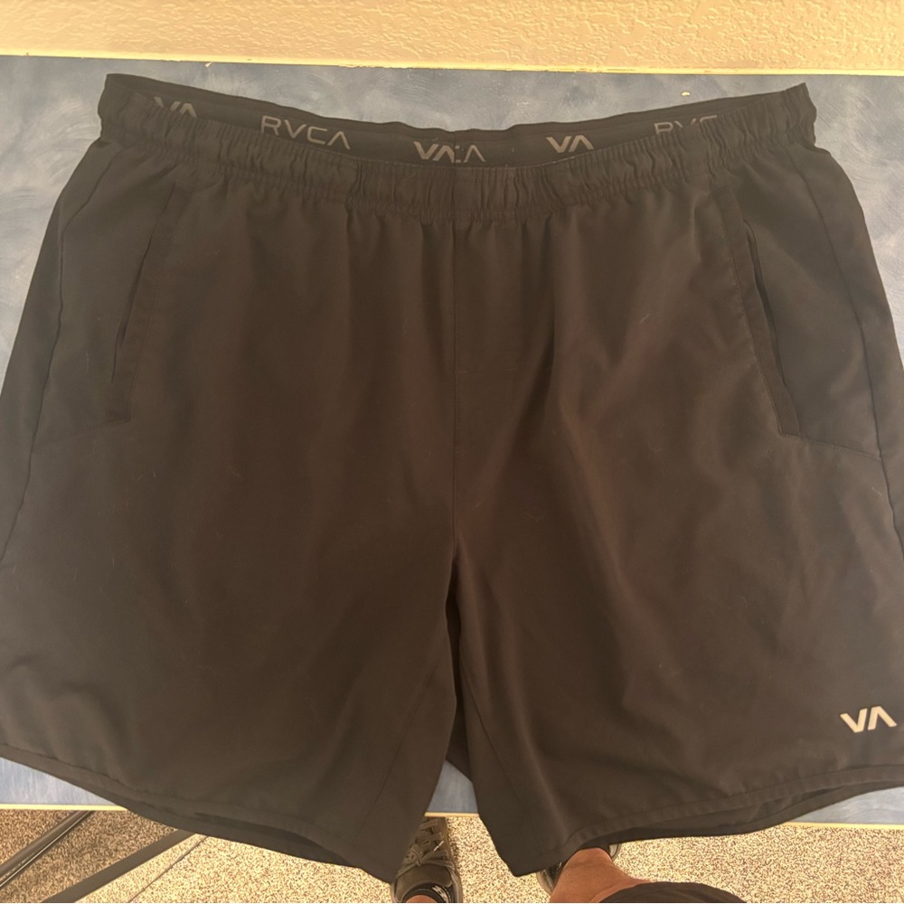 RVCA Athletic Black Men's Shorts